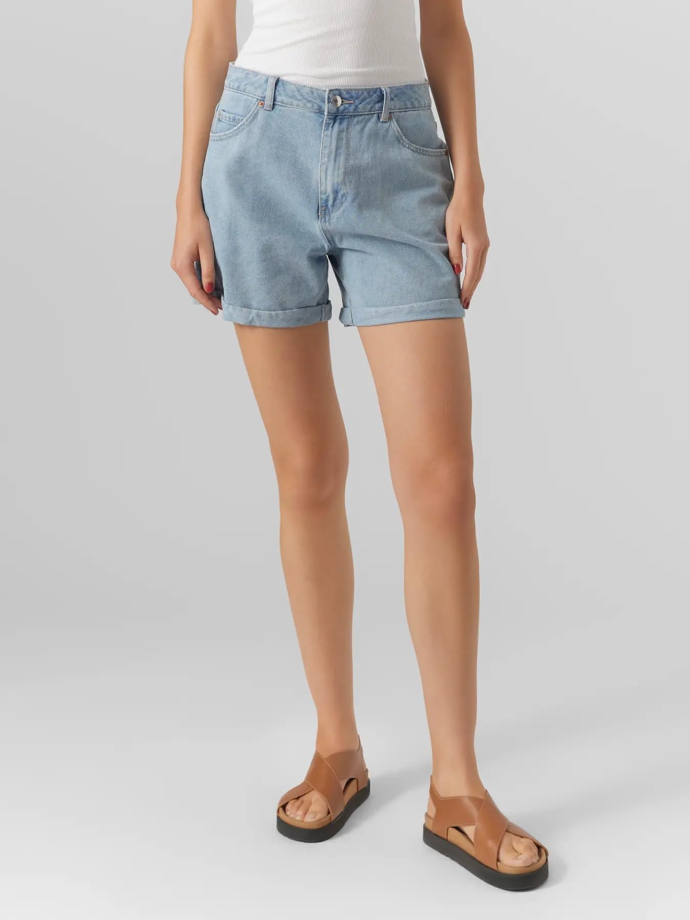 Vero Moda Vmzuri HR Loose Shorts Mix Noos - Shorts - Short - Femme
