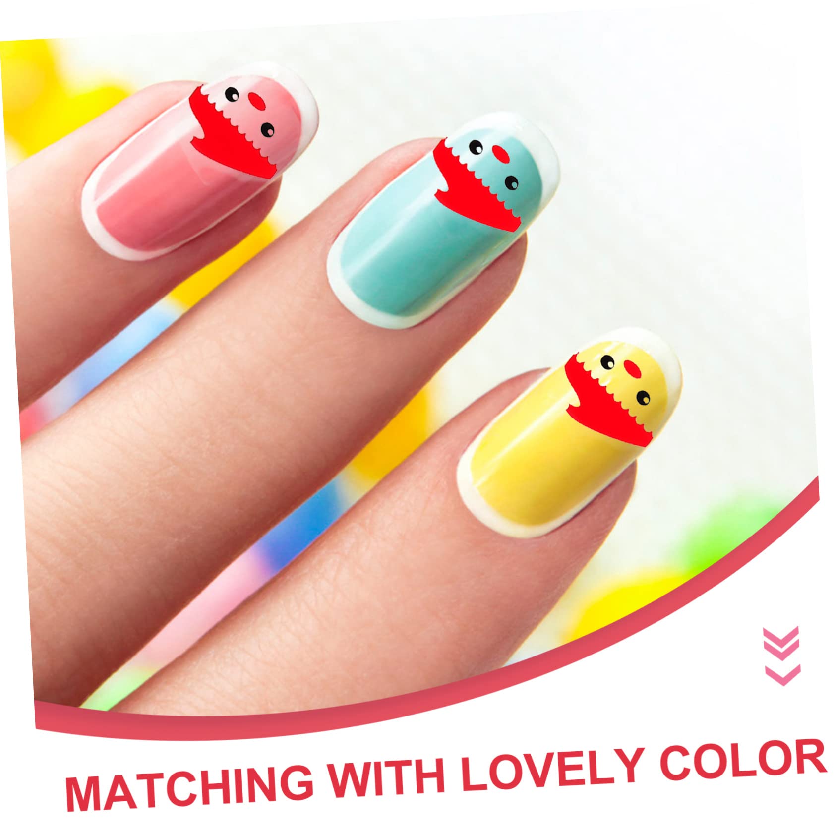 Healvian 25fogli Adesivi Per Unghie Natalizi Di Stickers Per Manicure Fai Da Te Wraps Per Unghie Tema Natale Facile Applicazione e Design Naturale Per Festività Art Creativa