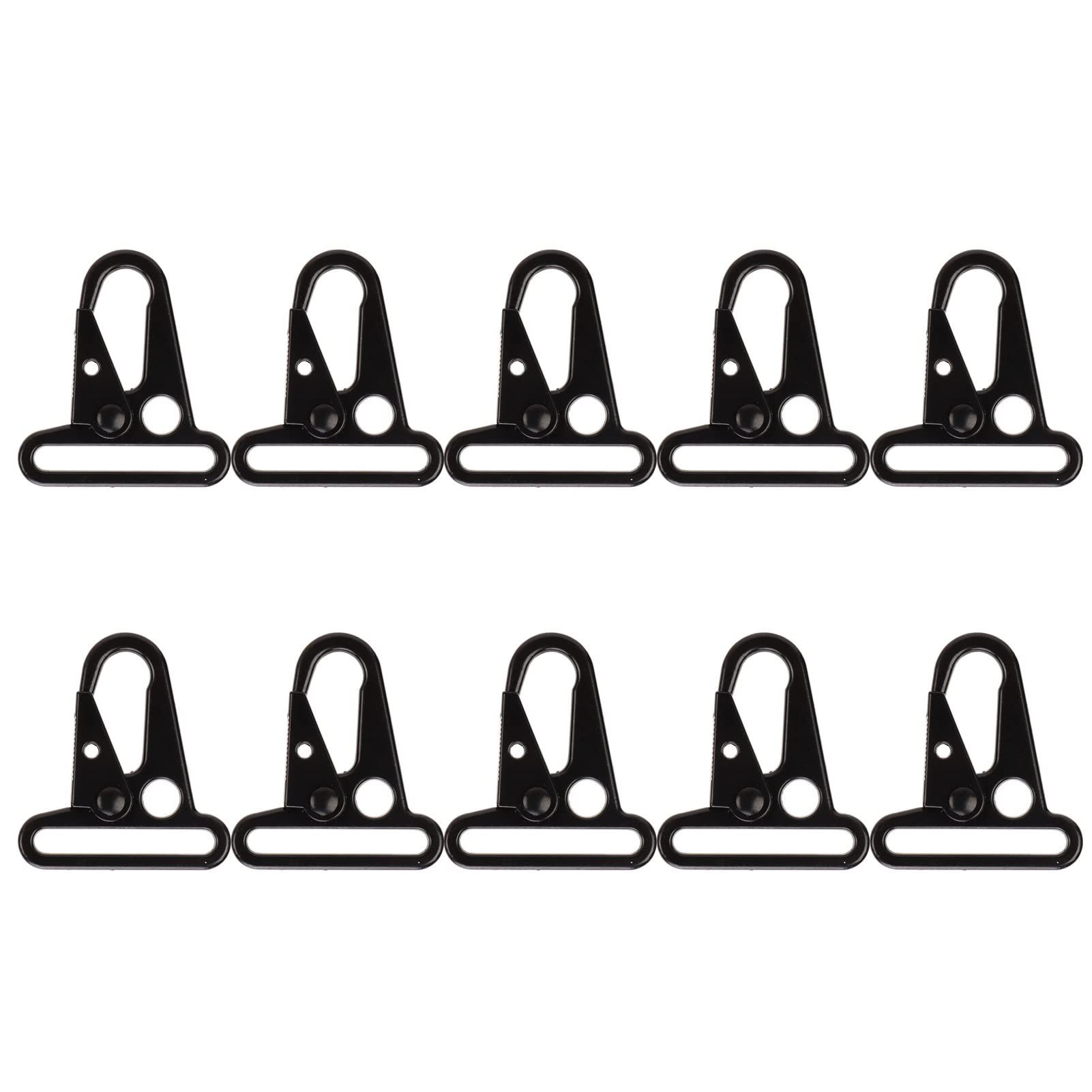 Respicefinem Enlarged Mouth Hook Hook 7. 0×7. 0×5. 10Pcs Enlarged Mouth Clips Ferry Treatment High Hardness Alloy Heavy Duty Hook for Camping Hiking Outdoor Sling Clasp Hook