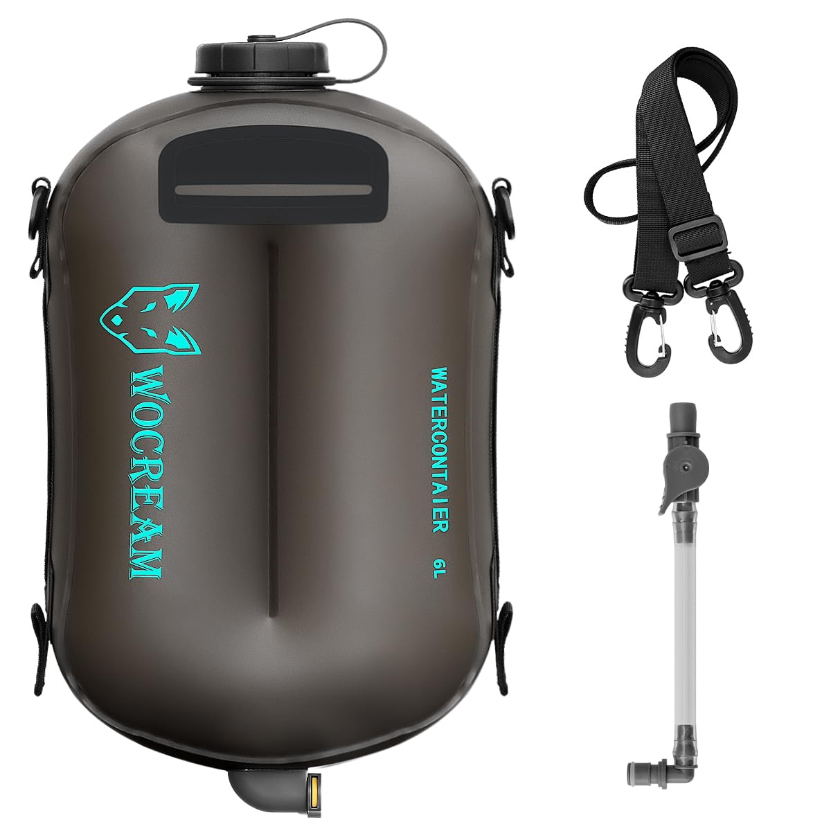 Sac à eau de camping rétractable et étanche avec matériau TPU