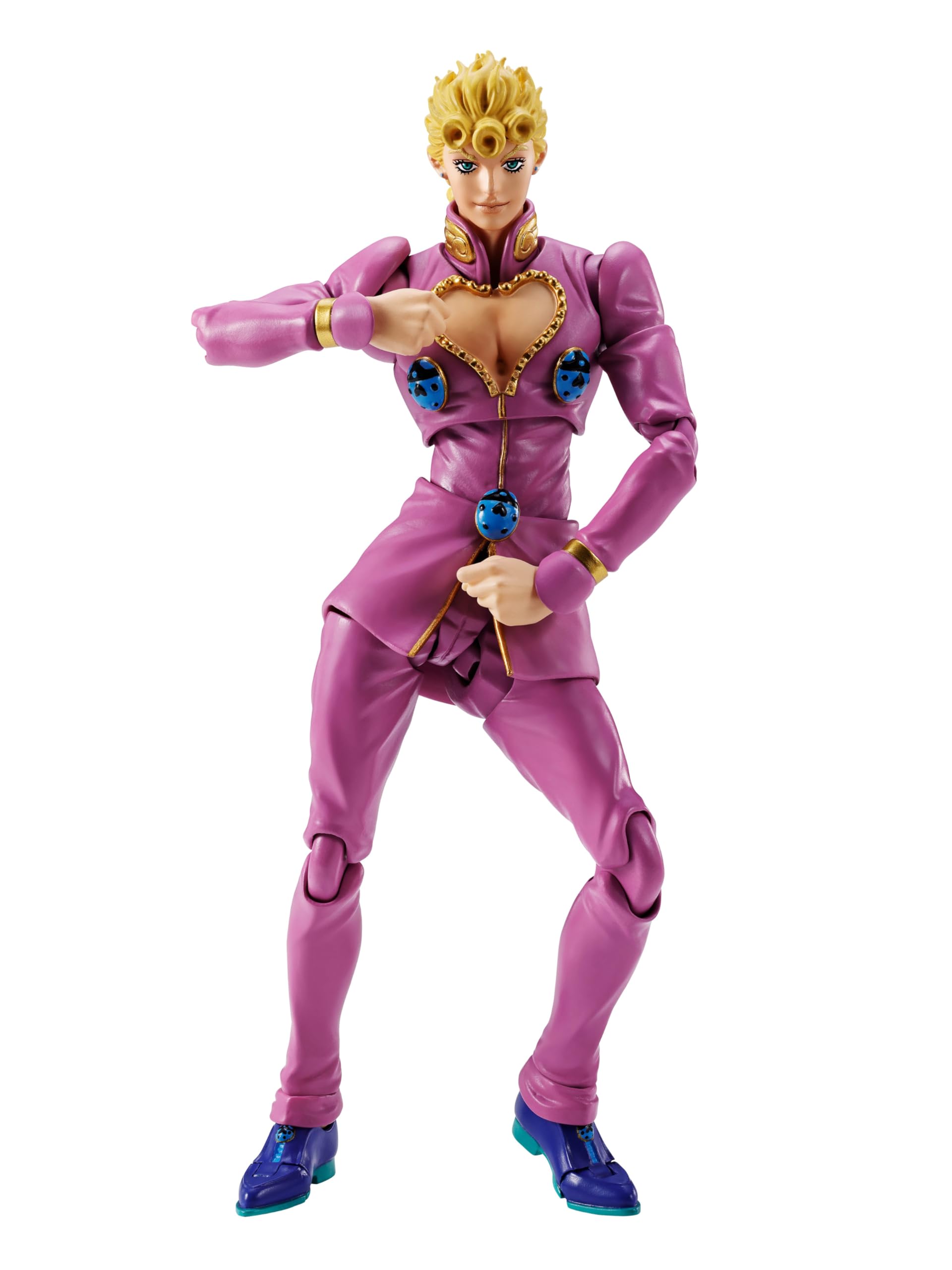 TAMASHII NATIONS S.H.フィギュアーツ ジョジョの奇妙な冒険 黄金の風 ジョルノ・ジョバァーナ 約155mm PVC&ABS製 塗装済み可動フィギュア