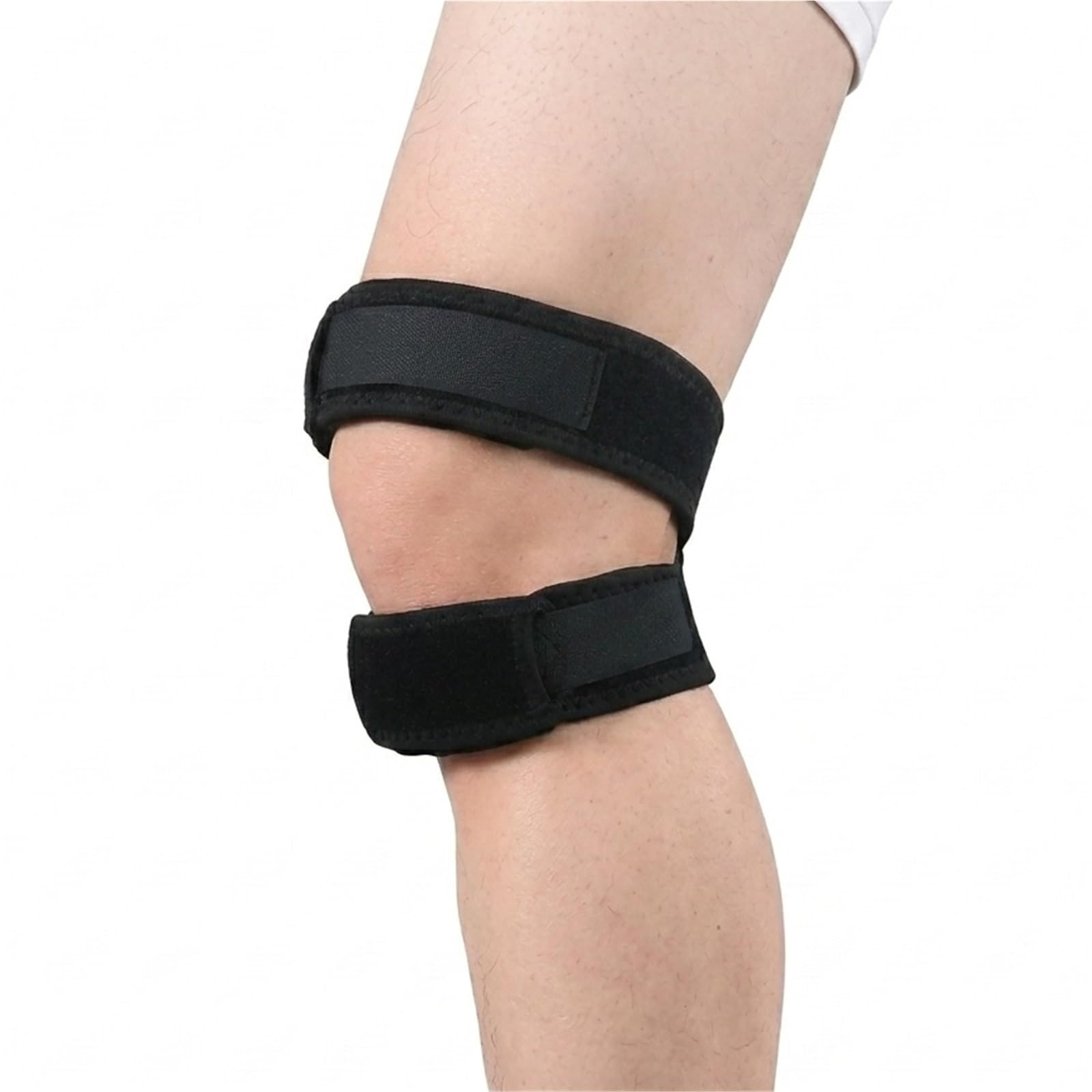 Generisch Kniebandage zur Patellarsehnenunterstützung bei Laufen, Arthritis, Springerknie, verstellbares Neoprenband zur Schmerzlinderung, Sport, Training, Wandern, für Damen und Herren