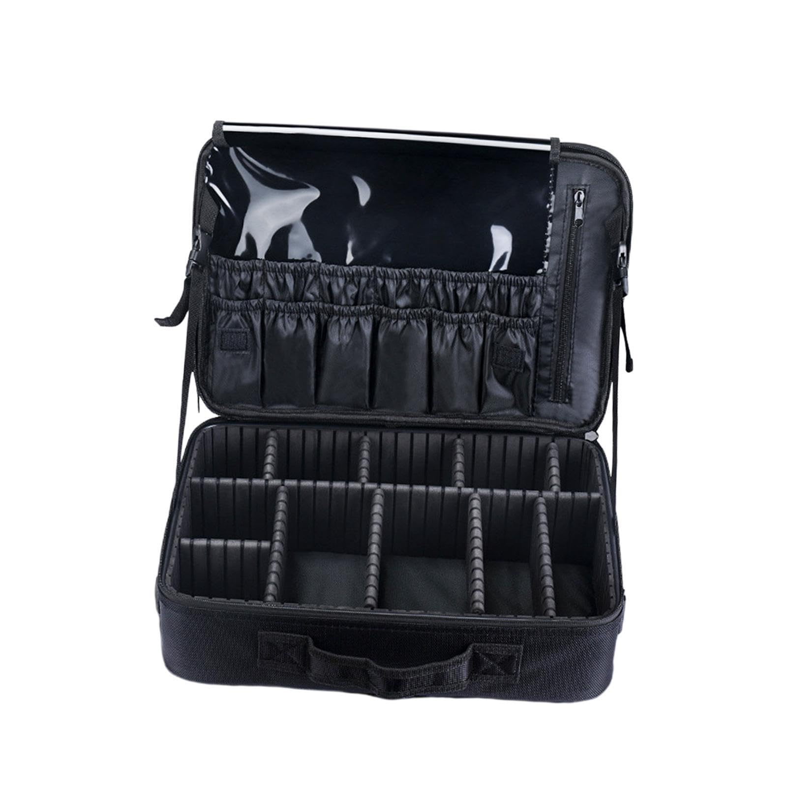 Zanthicia Durable Storage Organizer Tool Bag Featuring Multi Partition Pockets Designed To Tools Organized While Maximizing Storage Capacity Heavy Duty Tool Bag, L 3 layers