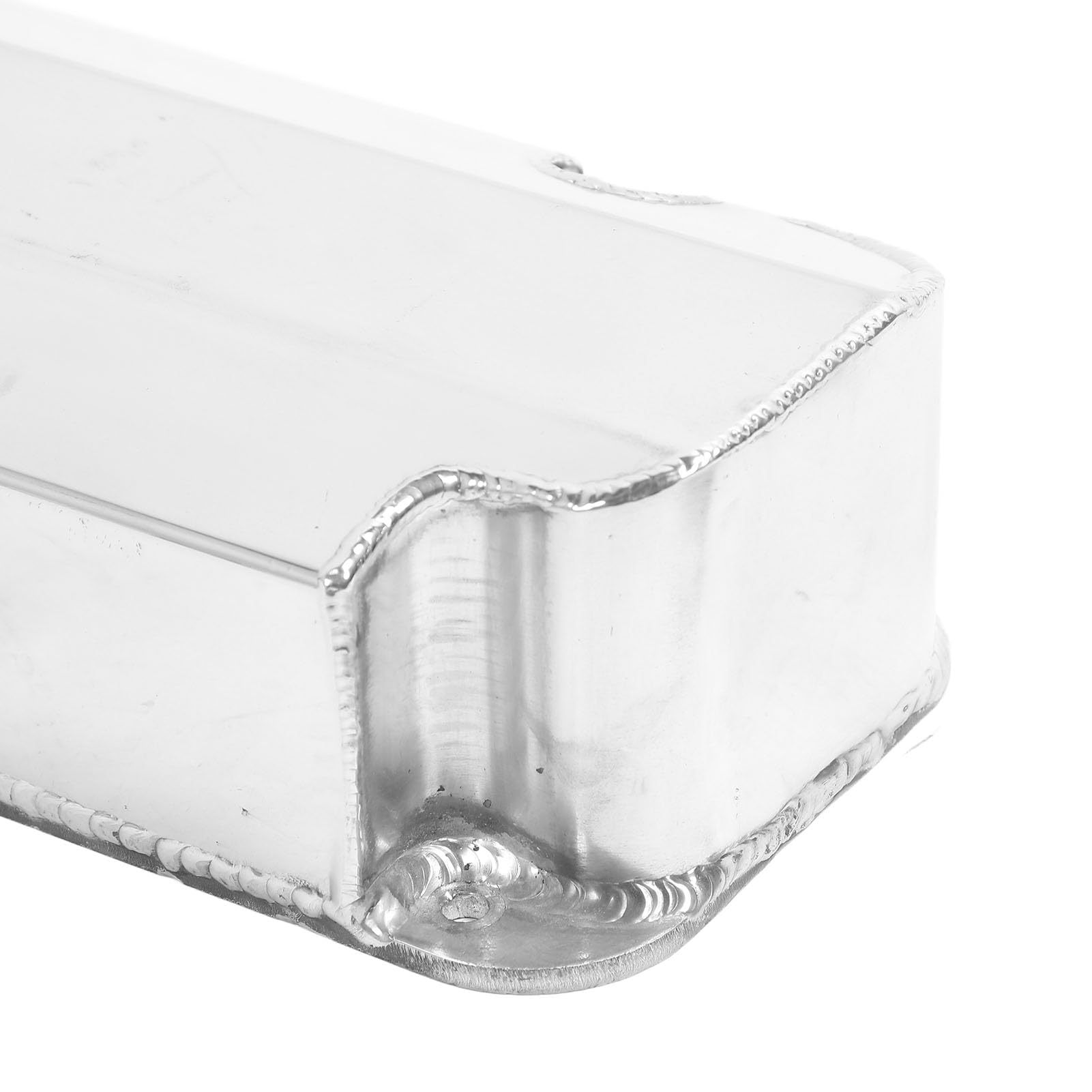 Dioche Tapas de Válvulas de Aleación de Aluminio Fabricadas en Plata Pulida E41363P para Motores V8 429-460 de 1968 en Adelante - Diseño Alto con Orificio de Ventilación de ID de -/4 pulg.