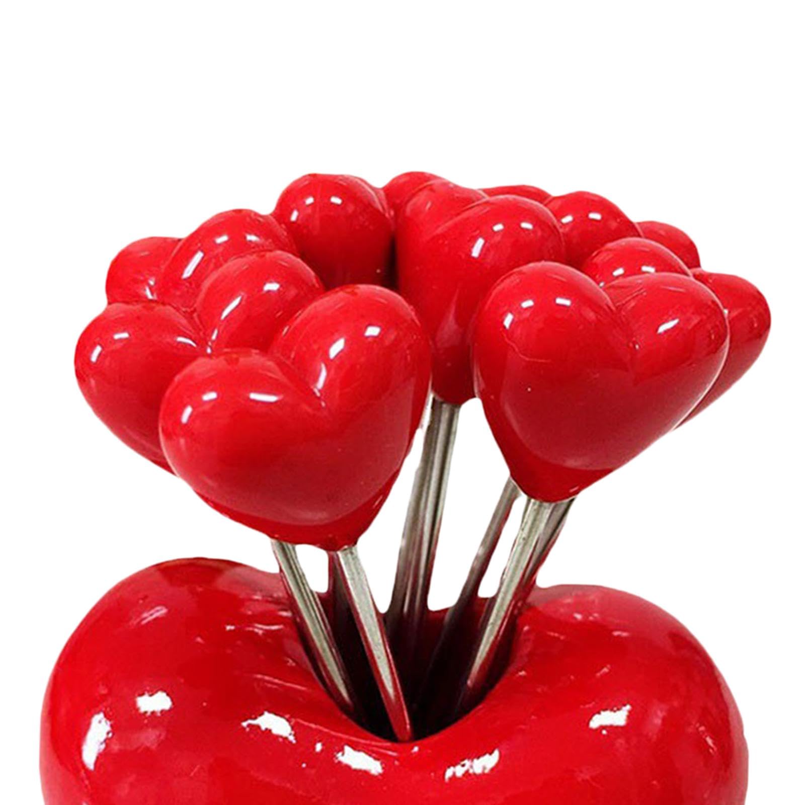 3 Forchette E Spiedini Da Tavola, Forchette Da Frutta in Acciaio Inox, Spiedini Decorativi E per Alimenti, Spiedini Da Frutta, 5 pezzi