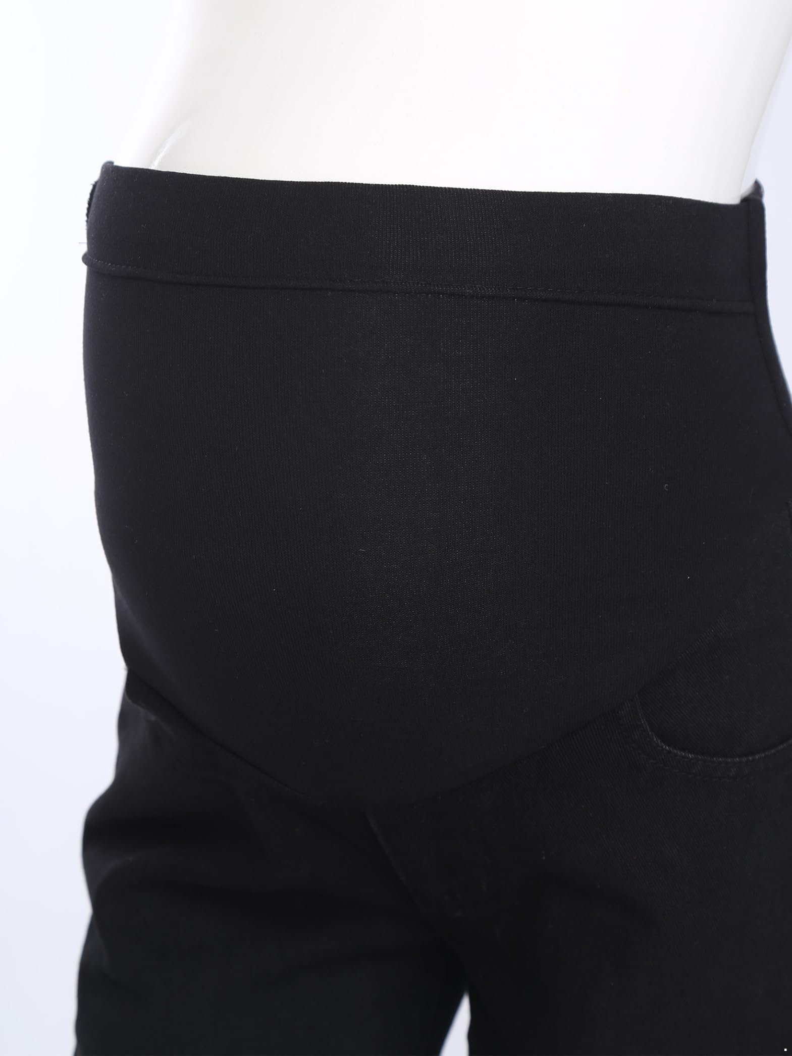 Pantalons Grossesse Jeans Longues Élastiques pour Femmes Enceintes