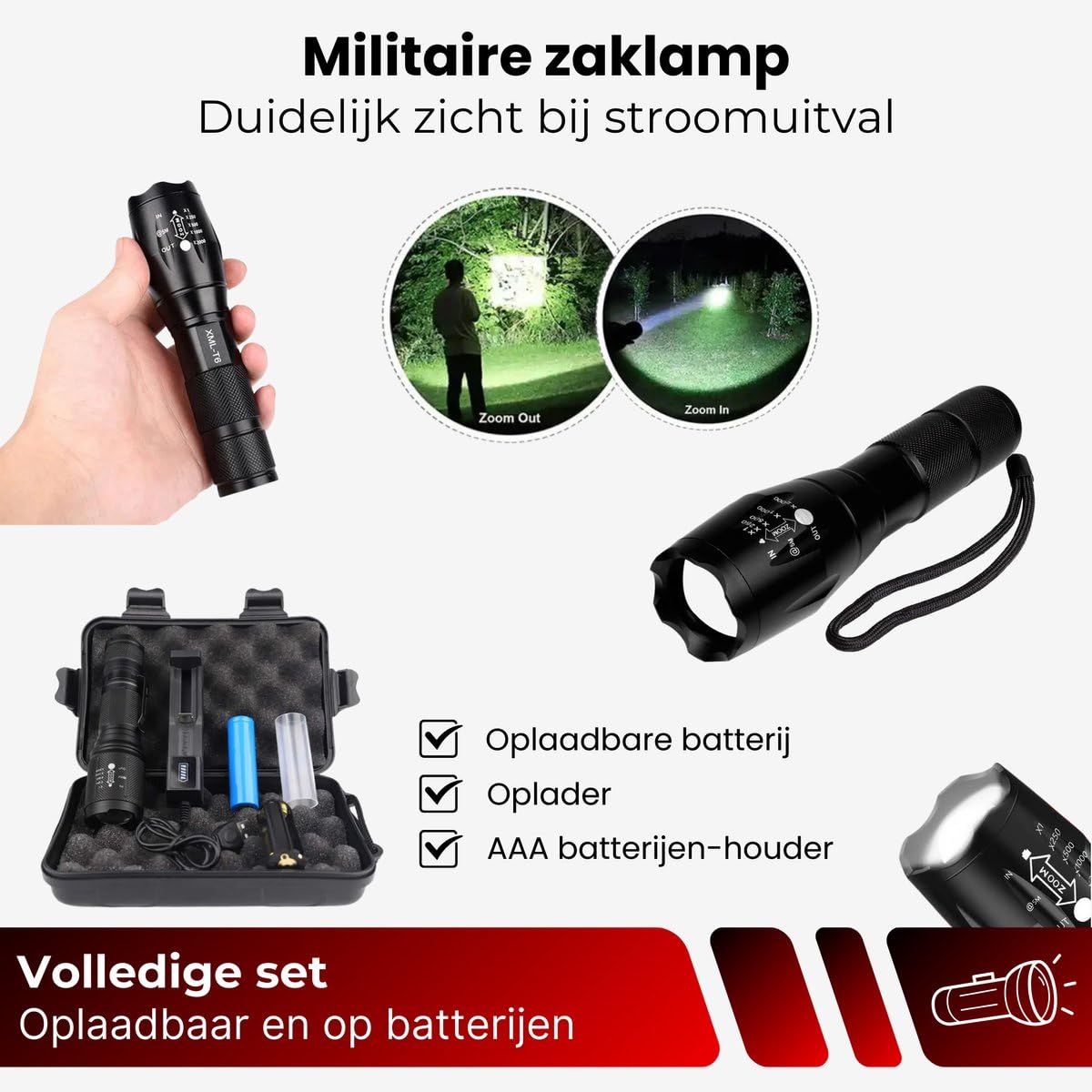 DreamGoods Notfall-Paket für Zuhause 72 Stunden - All-in-One-Überlebenspaket - für Krieg, Stromausfall & bei Katastrophen - 20.000mAh Notfall-Radio Solar Aufziehbar und Akku
