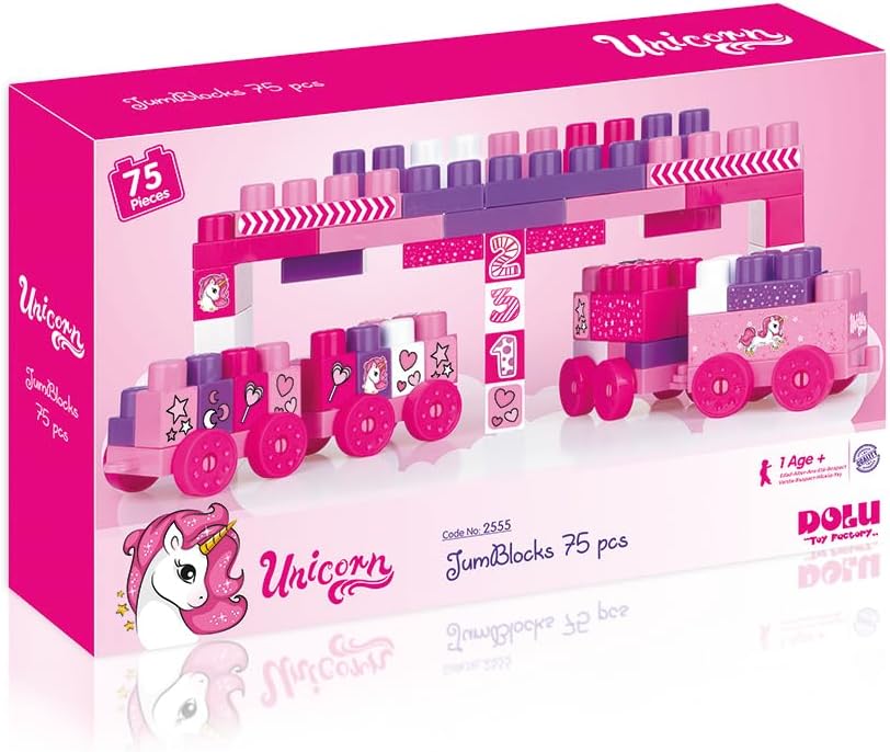 Dolu Unicorn Kutuda Mega Blok 75 Parça