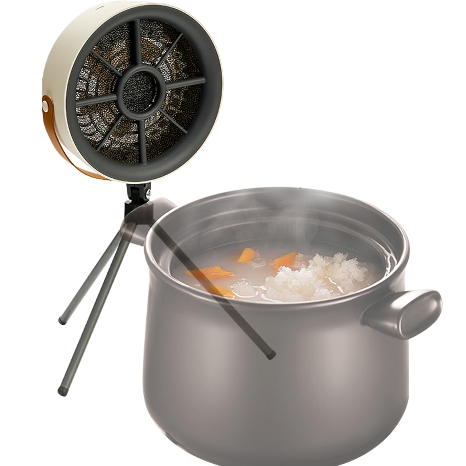 Campana Extractora Portátil, Ventilador Extractor Pequeño De Escritorio, Ventilador Extractor De Cocina Portátil, Ventilador Extractor De Cocina Portátil Desmontable Para Cocinar - Campana Extractora