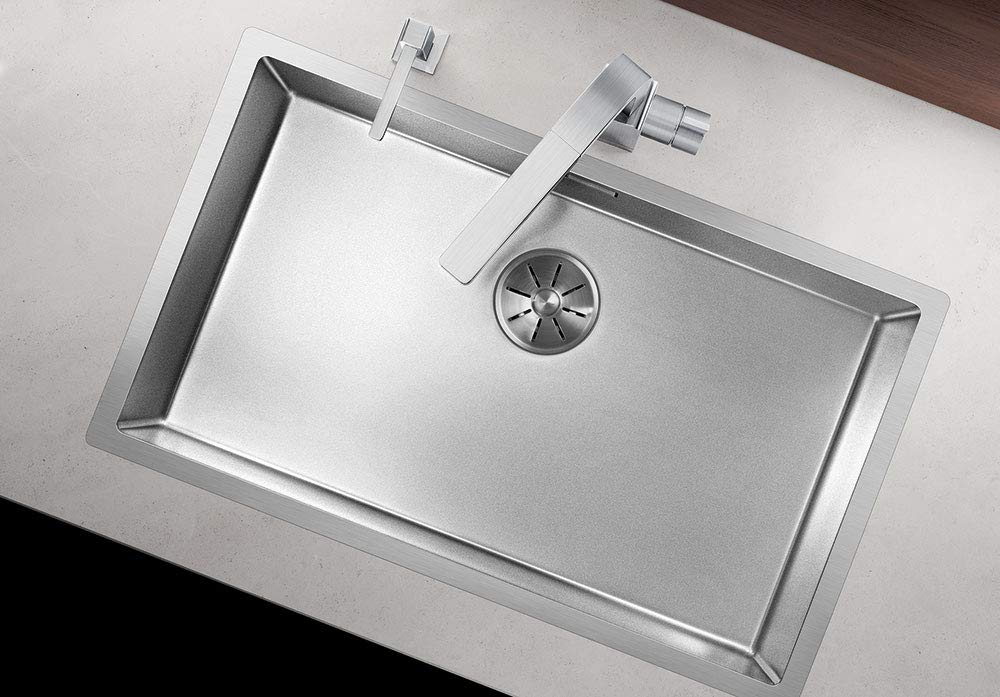 Blanco 523391 | Évier de cuisine en acier inoxydable CLARON 700-IF | Couleur/Finition : acier durinox