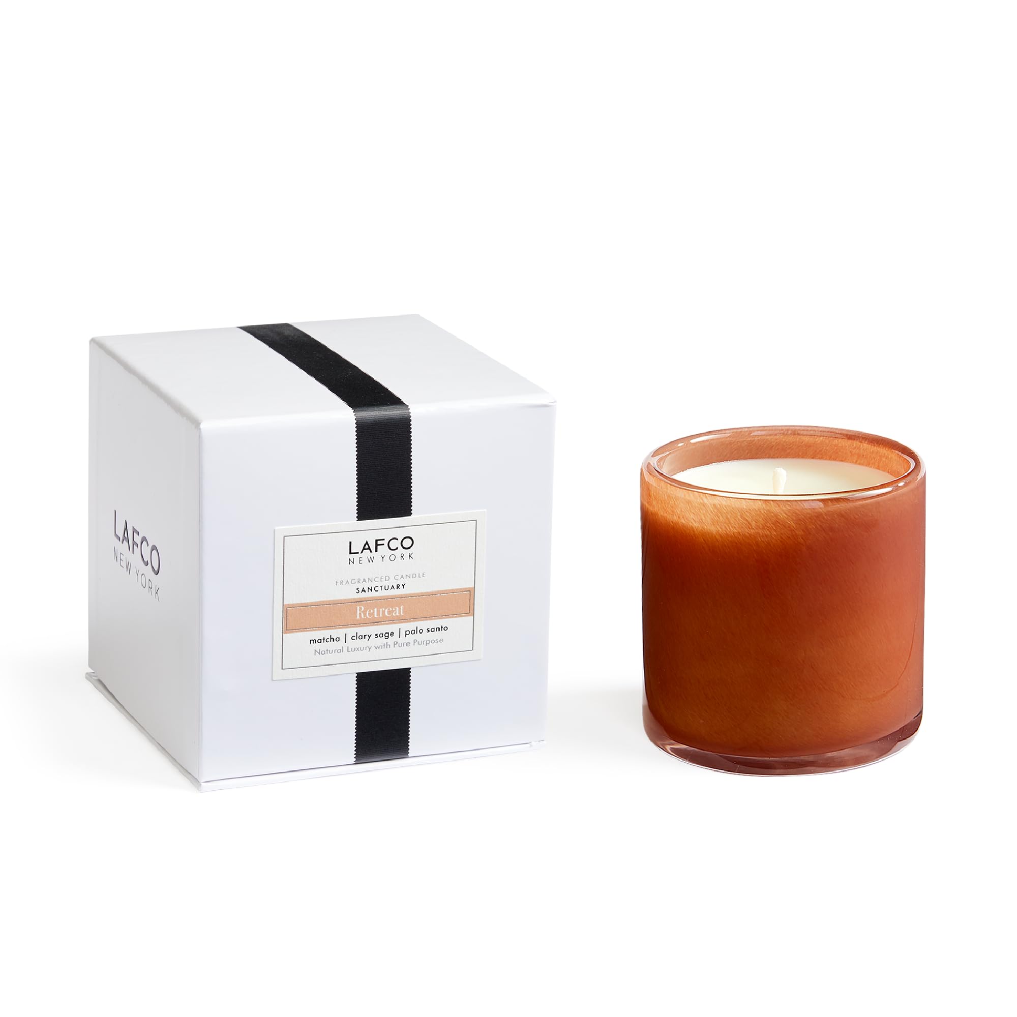 Amazon.com: LAFCO New York Classic Candle, Retreat - 6.5 oz - 50