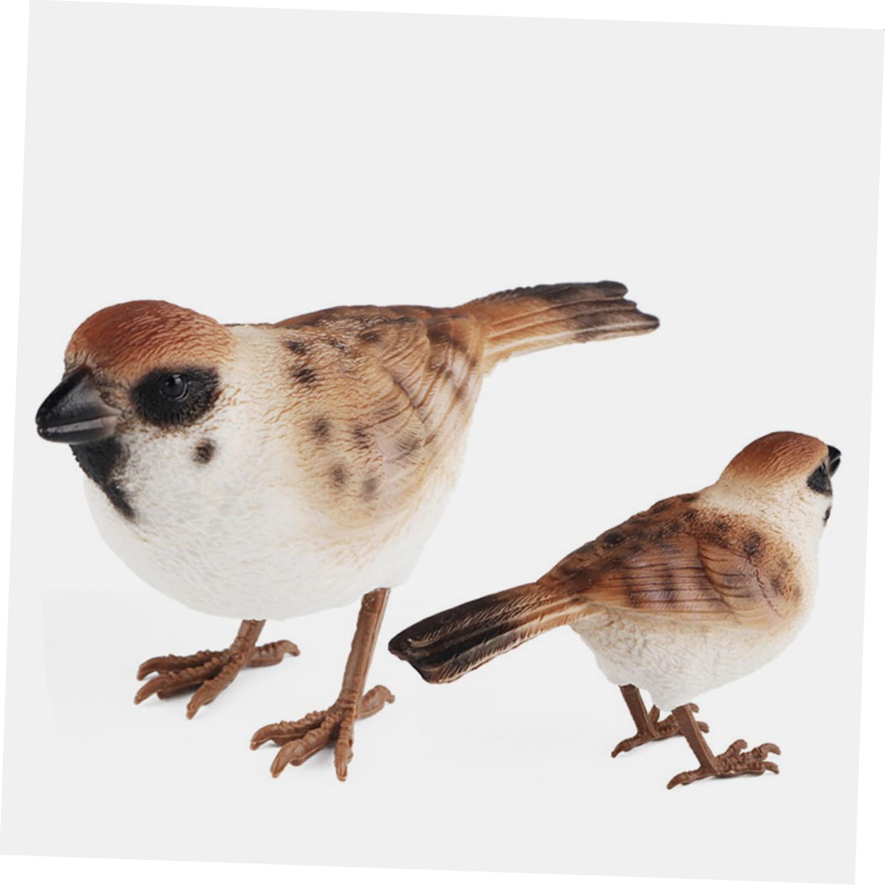 Amazon.co.jp: WOFASHPURET 2個シミュレーション鳥 小さな鳥の