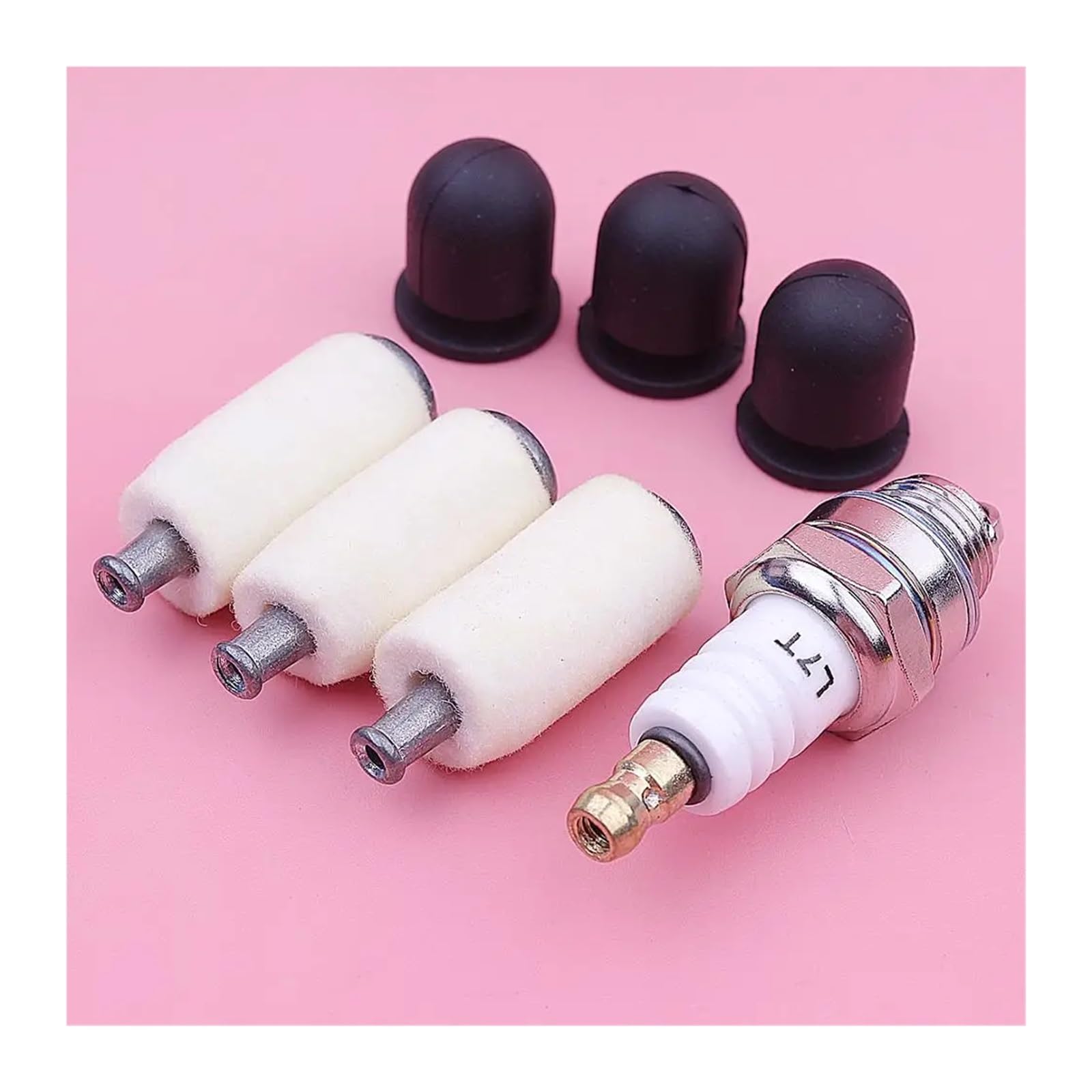 Kit de Repuesto de carburador con Filtro de Combustible y cebador for TD18, TD24, TG33 (49043-2065) con bujía