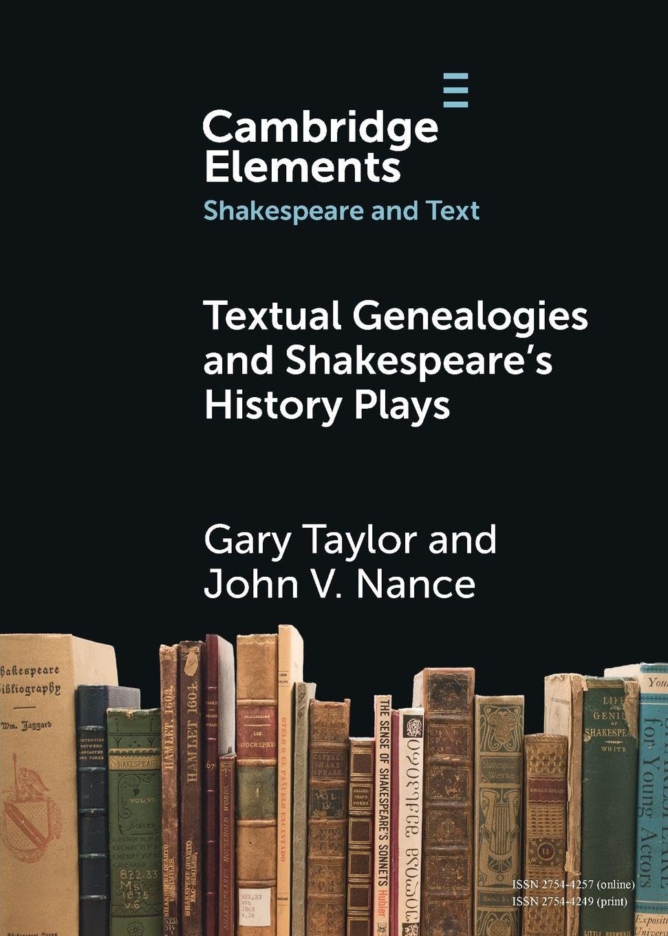 Textual Genealogies and Shakespeare's History Plays (Elements in Shakespeare and Text)