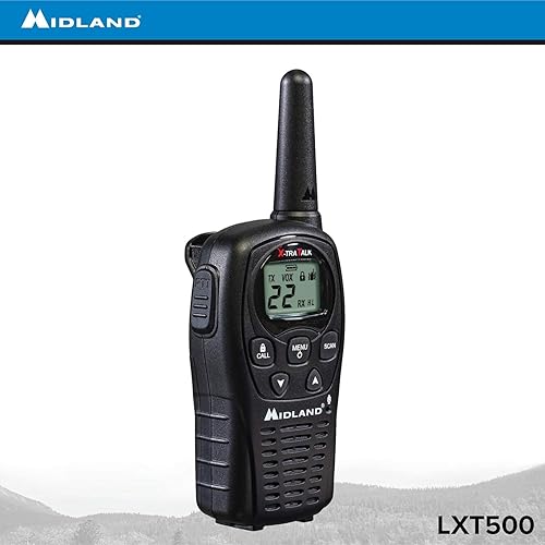 Miniatura 7 de Midland Radios bidireccionales LXT500VP3 FRS - Paquete de 12 con cargadores