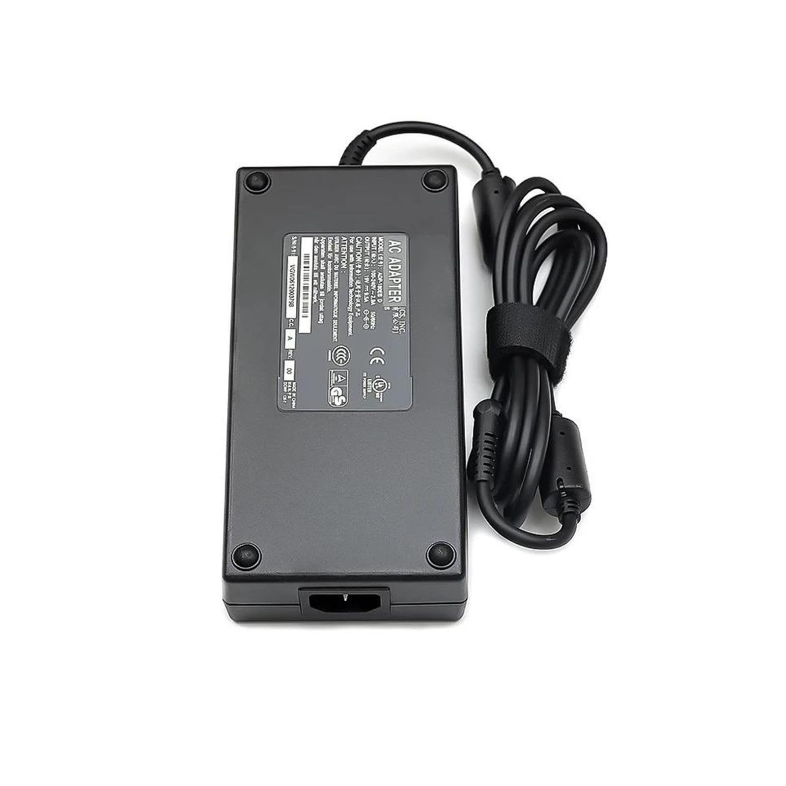Adattatore Di Alimentazione CA 19 V 9,5 A 180 W, Compatibile Con MSI, GT783S GX60 GX60 MS-16FK GX60S GX70 Destroyer WT60 MS-16F4 ADP-180HB Caricatore B Lap(100V-240V US Plug)