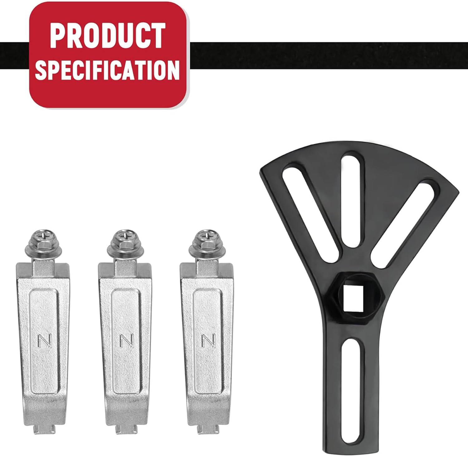 Greluma 1 Pezzo Strumento universale per la rimozione dell'anello di bloccaggio della pompa del carburante, kit di riparazione del serbatoio del carburante, chiave per anello di bloccaggio regolabile