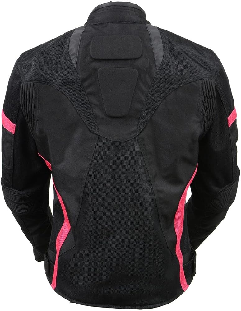 Amazon.com: Milwaukee Leather MPL2794 Black and Pink Mesh/Textile