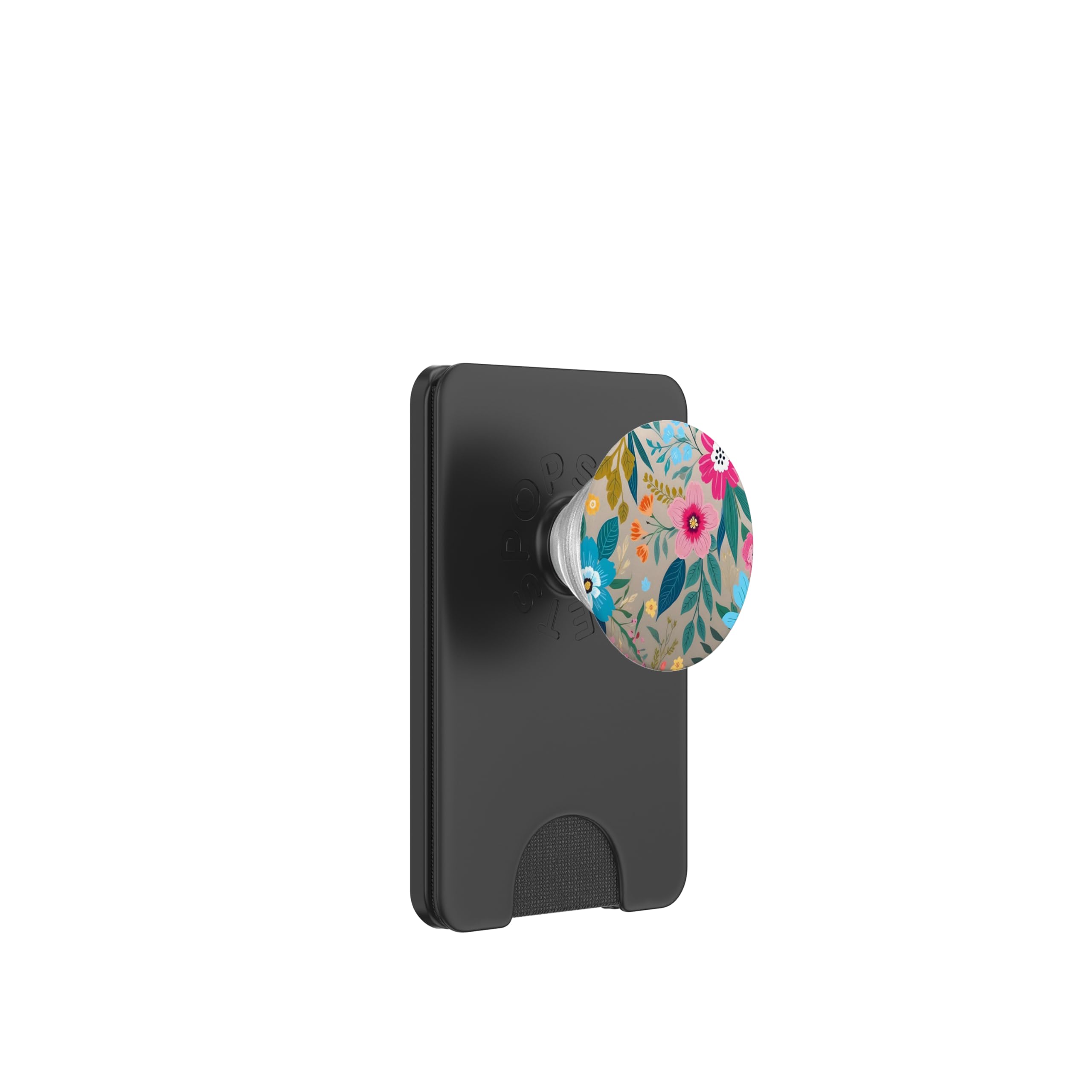 Colorful Blooming Floral Pattern Botanical Flowers PopSockets PopWallet for MagSafe