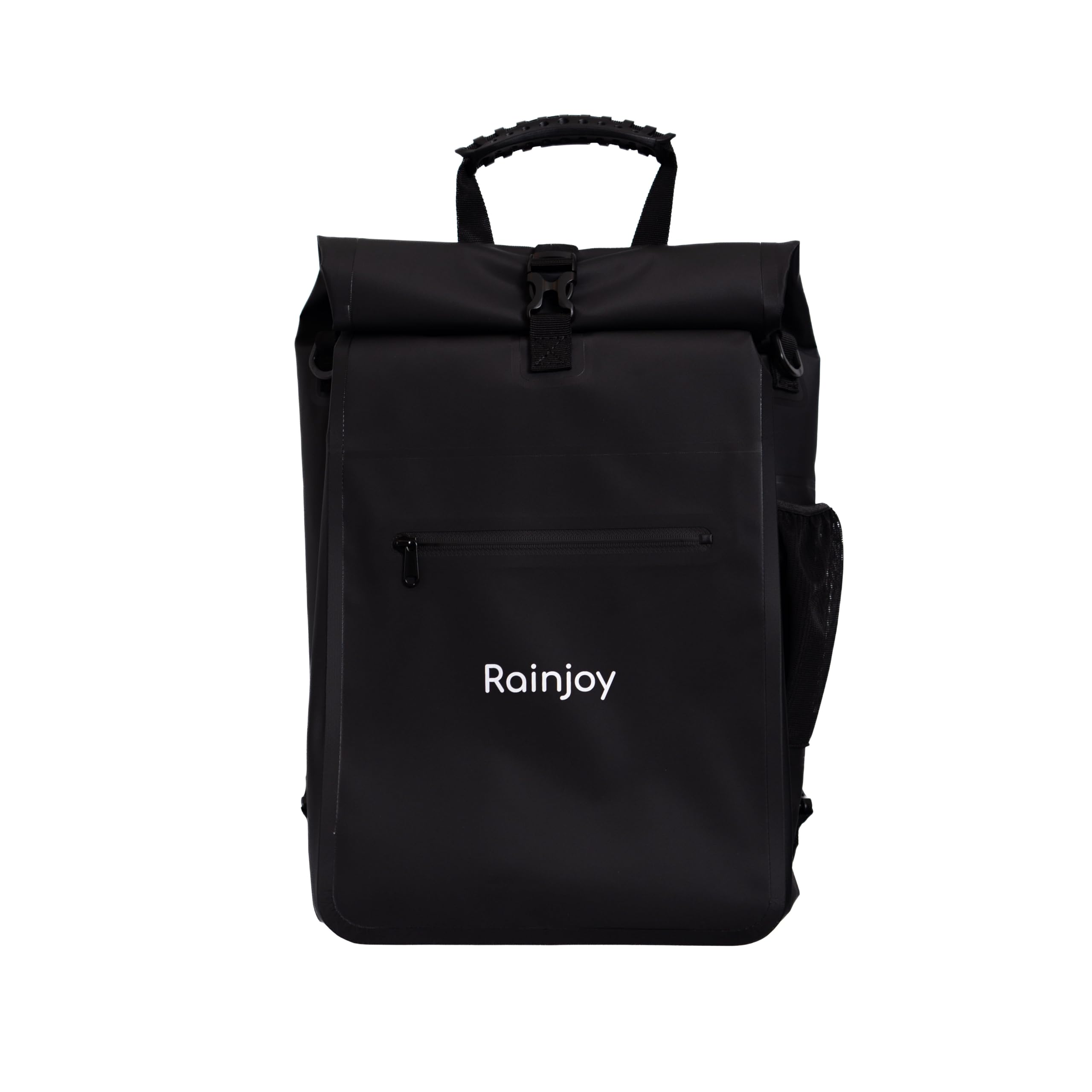 Zaino da bicicletta impermeabile 3in 1 25L adattabile Borsa portabagagli a tracolla (nero)
