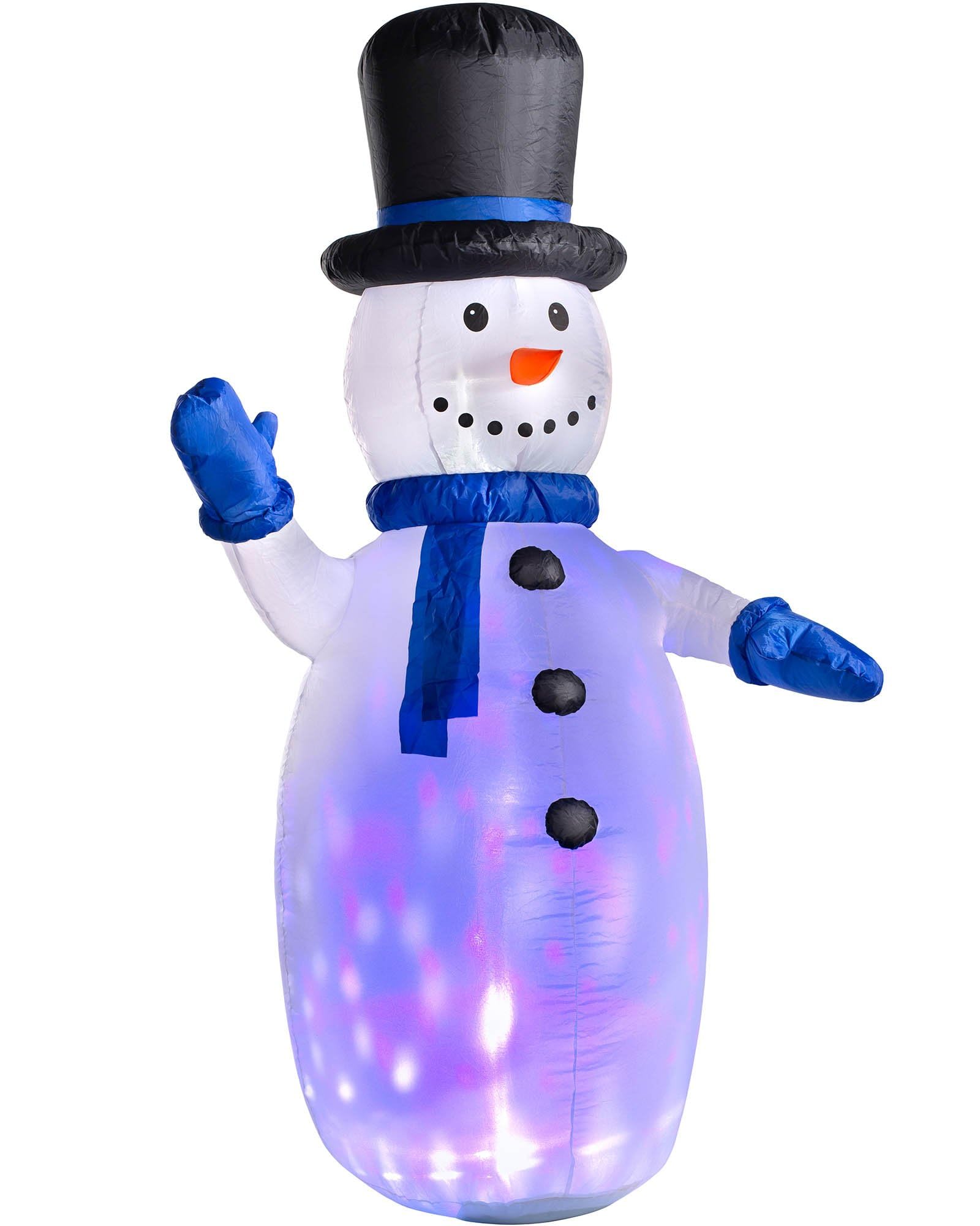 Pre-Lit Animated Inflatable Snowman