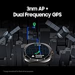Samsung Galaxy Watch Ultra Smartwatch - 2025 Version, 47mm, Titanium Gray, LTE (CAD Version & Warranty) - Durable Titanium Casing, Cushion Design, Quick Button, AI-Powered Health Monitoring