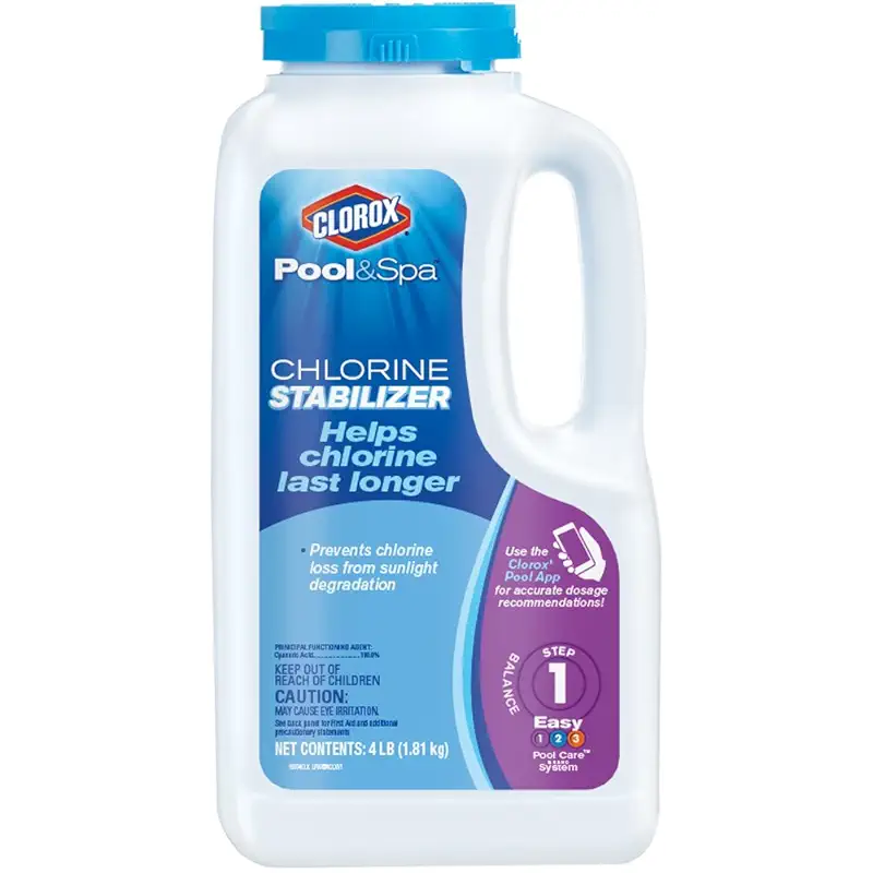 قیمت و خرید Clorox Pool&Spa Chlorine Stabilizer 4 lb برند Clorox Pool