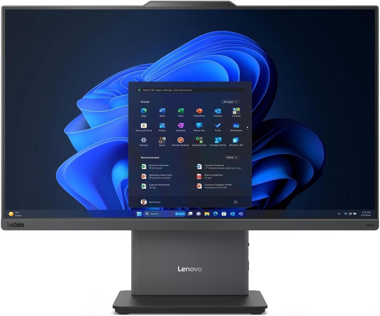 Amazon.com: Lenovo 2024 AIO Desktop | ThinkCentre neo 50a 24
