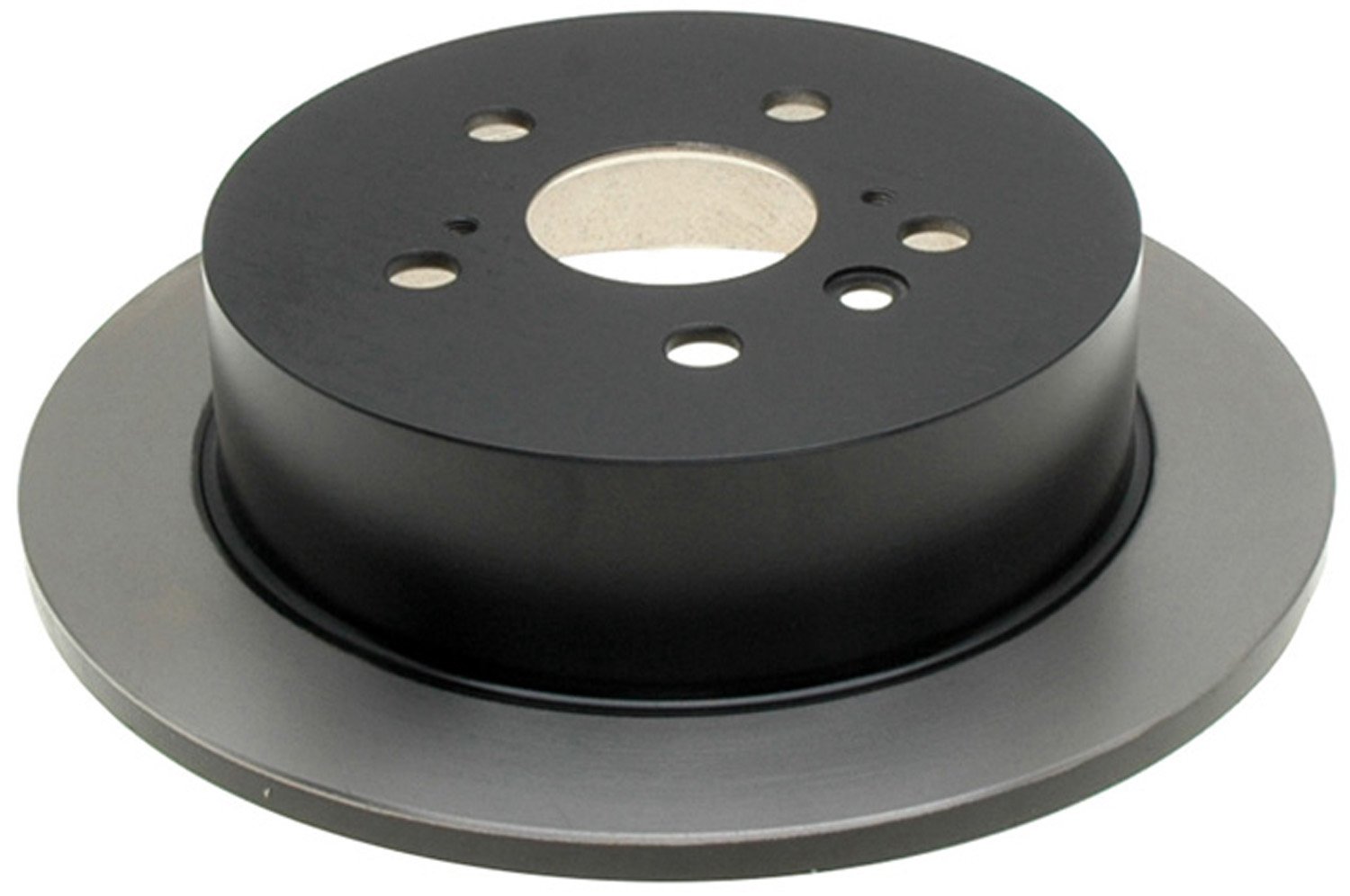 ACDelco 18A1682AC - Silver Solid Rear Brake Rotor - View #6