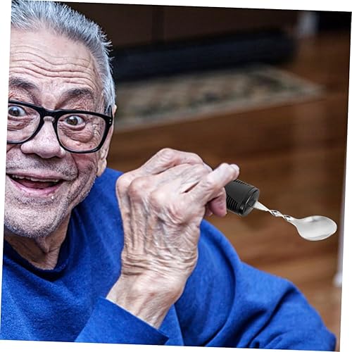 Miniatura 5 de ERINGOGO 2Sets Adaptive Utensils for Elderly of Weighted Cutlery Shaking Fork and Spoon Ergonomic Design for Hand Tremors for Disabled and