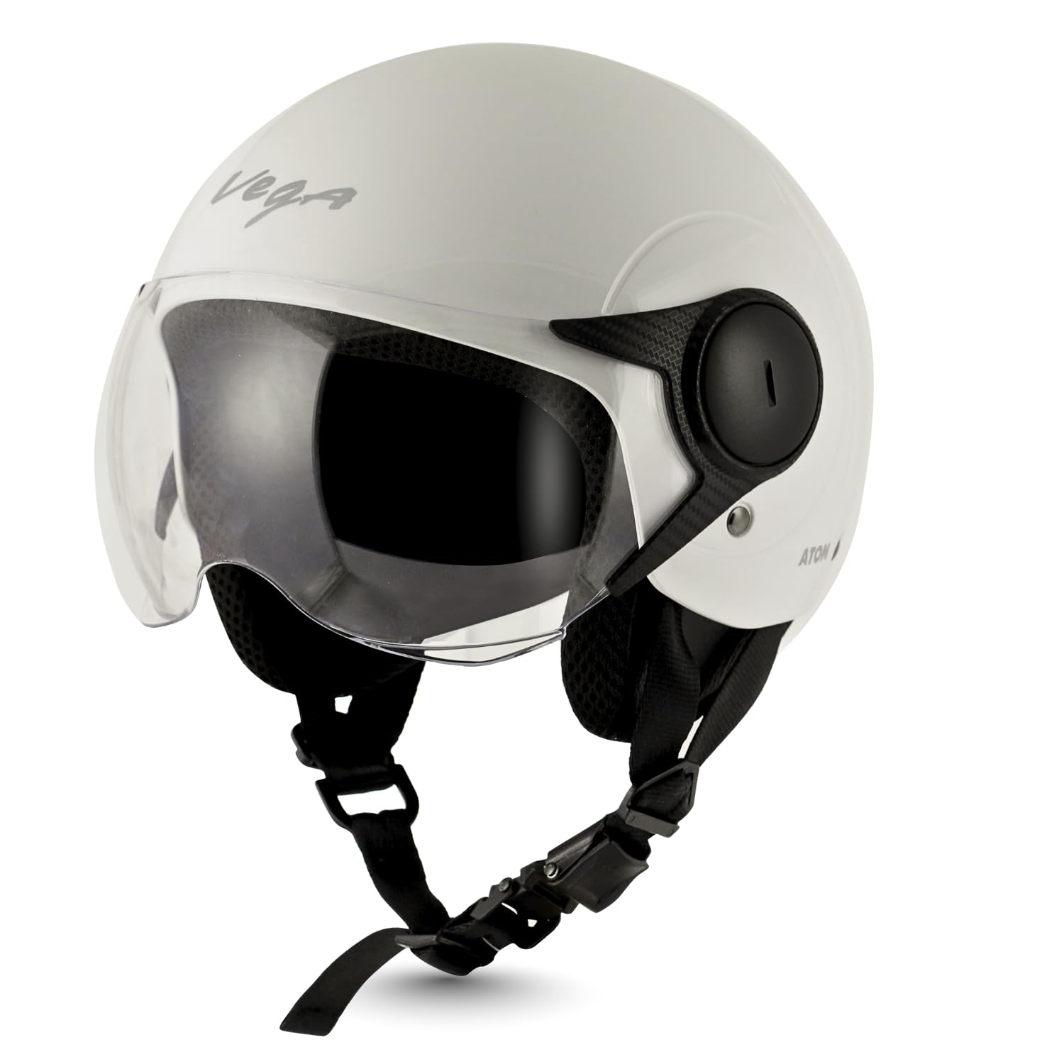 Atom White Helmet-M