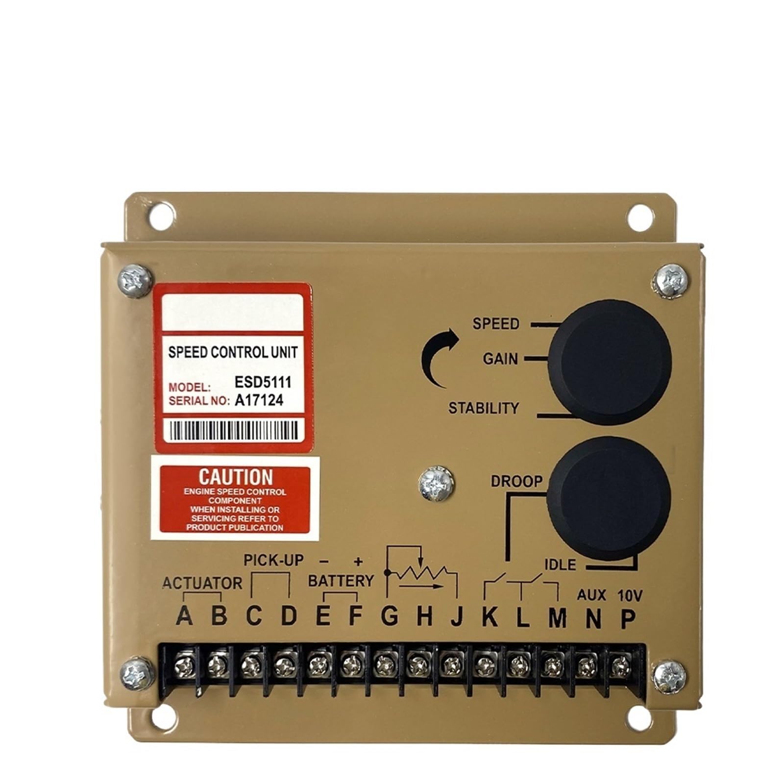 Jdilfunu Esd5111 Electric Engine Governor Speed Control Unit For Generators - Controller Generator Accessories 1Pcs