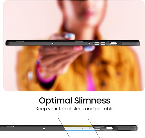 Miniatura 5 de Fintie Funda híbrida delgada para Samsung Galaxy Tab S10 Lite, S10 Fe, S9 FE de 10.9 pulgadas, Tab S9 de 11 pulgadas con soporte para S Pen, a