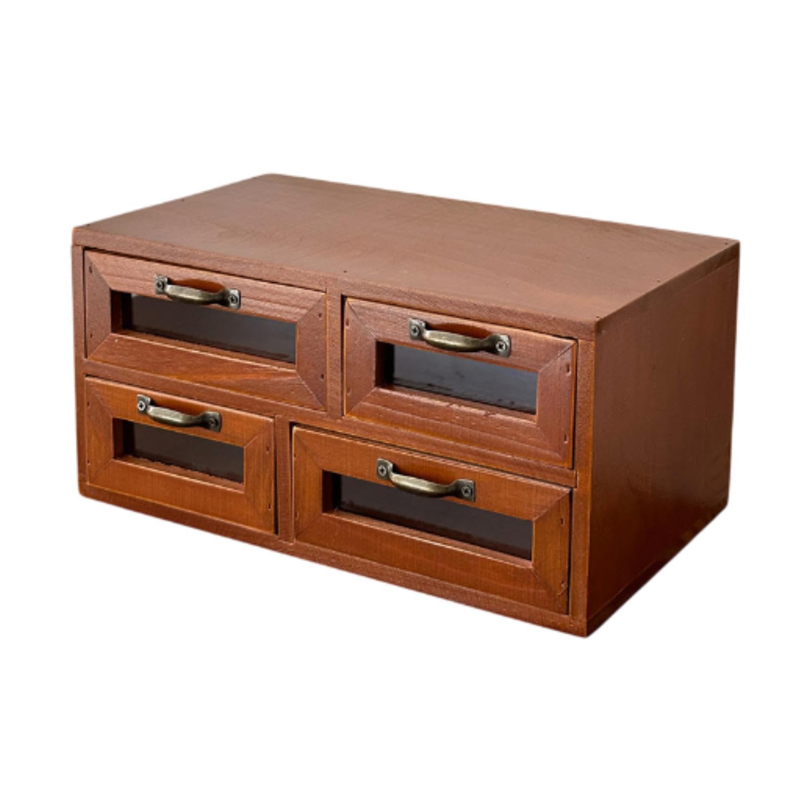 Schreibtisch Organizer mit 4 Schubladen Im Retro Stil für Und Schreibtischzubehör