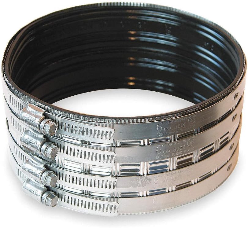 FERNCO 6" X 6" NO HUB COUPLING