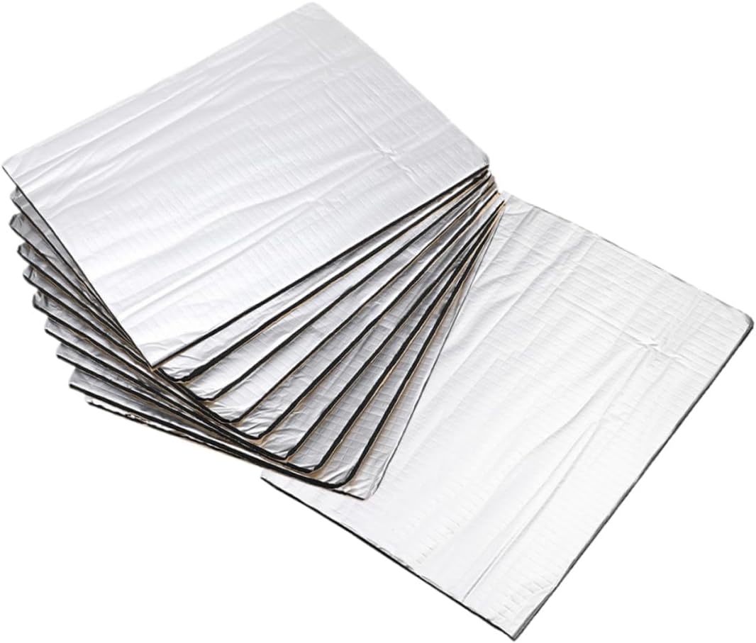 20pcs Soundproofing Insulation Hood Panel Automotive Shield Noise Deadener