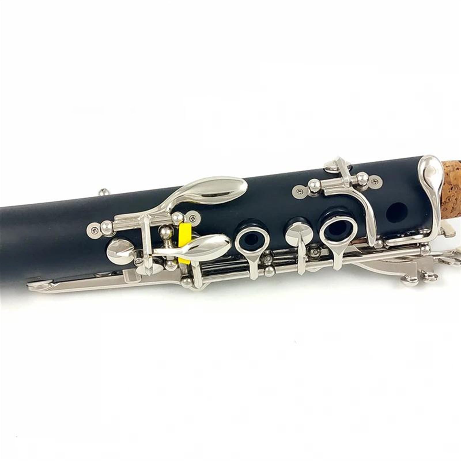 Strumento A Fiato Per Clarinetto In Sib Con Corpo In Gomma Dura 17 Tasti Con Custodia E Accessori