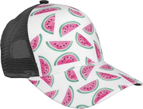 Amazon 水彩スイカ キャップ メッシュキャップ 鳥打ち帽 ハンチング帽子 サンバイザー 野球帽 通気 おしゃれ カジュアル コーデやすい ワークキャップ アウトドア プレゼント 紫外線対策 サイズ調節可能 自転車 バイク 登山 釣り 旅行 男女兼用 キャップ 通販