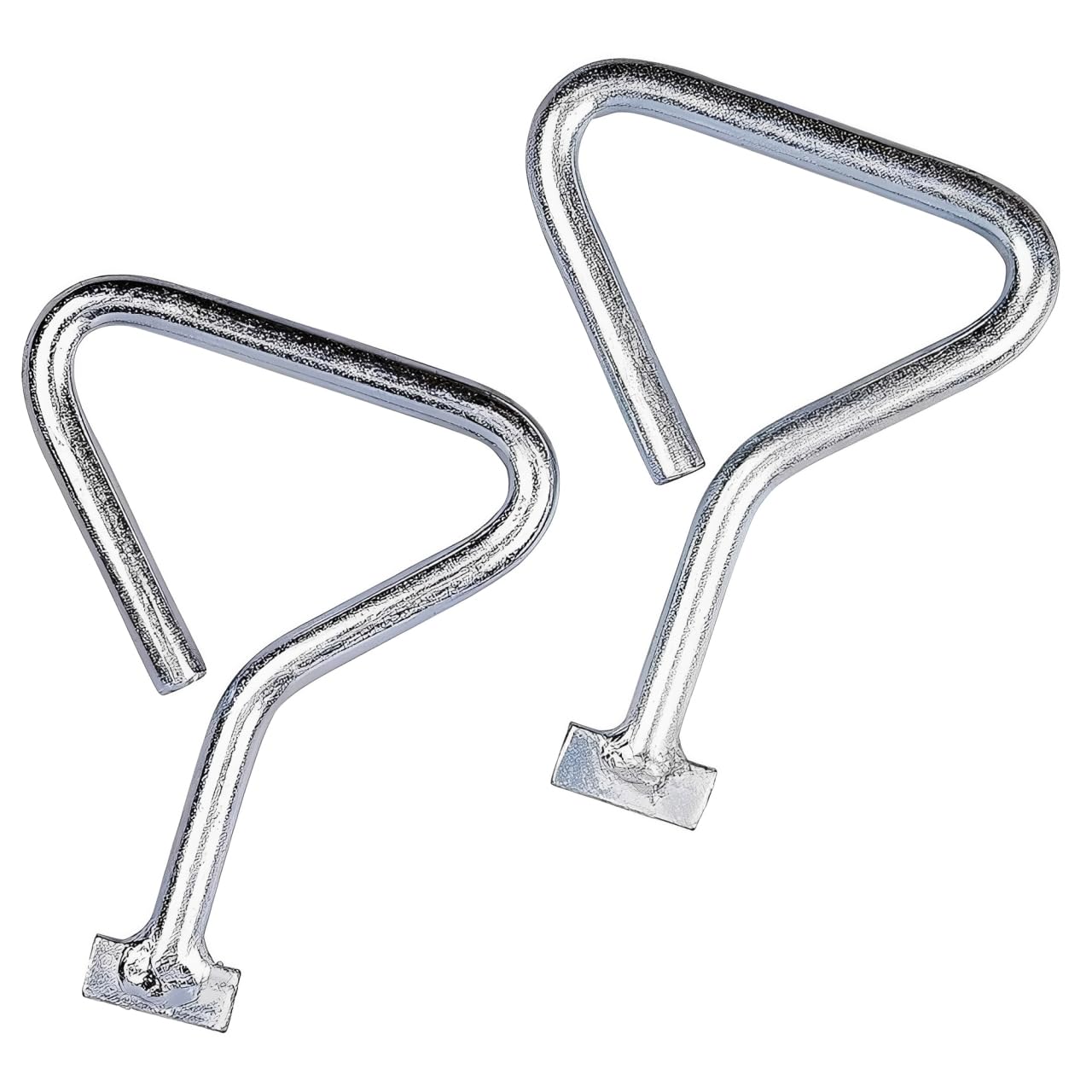 Sizi Grey 2Pcs Steel Manhole Cover Lifting Keys 6 Inch Heavy Duty Drain Lid Lifting Man Hole Cover T Shape Set