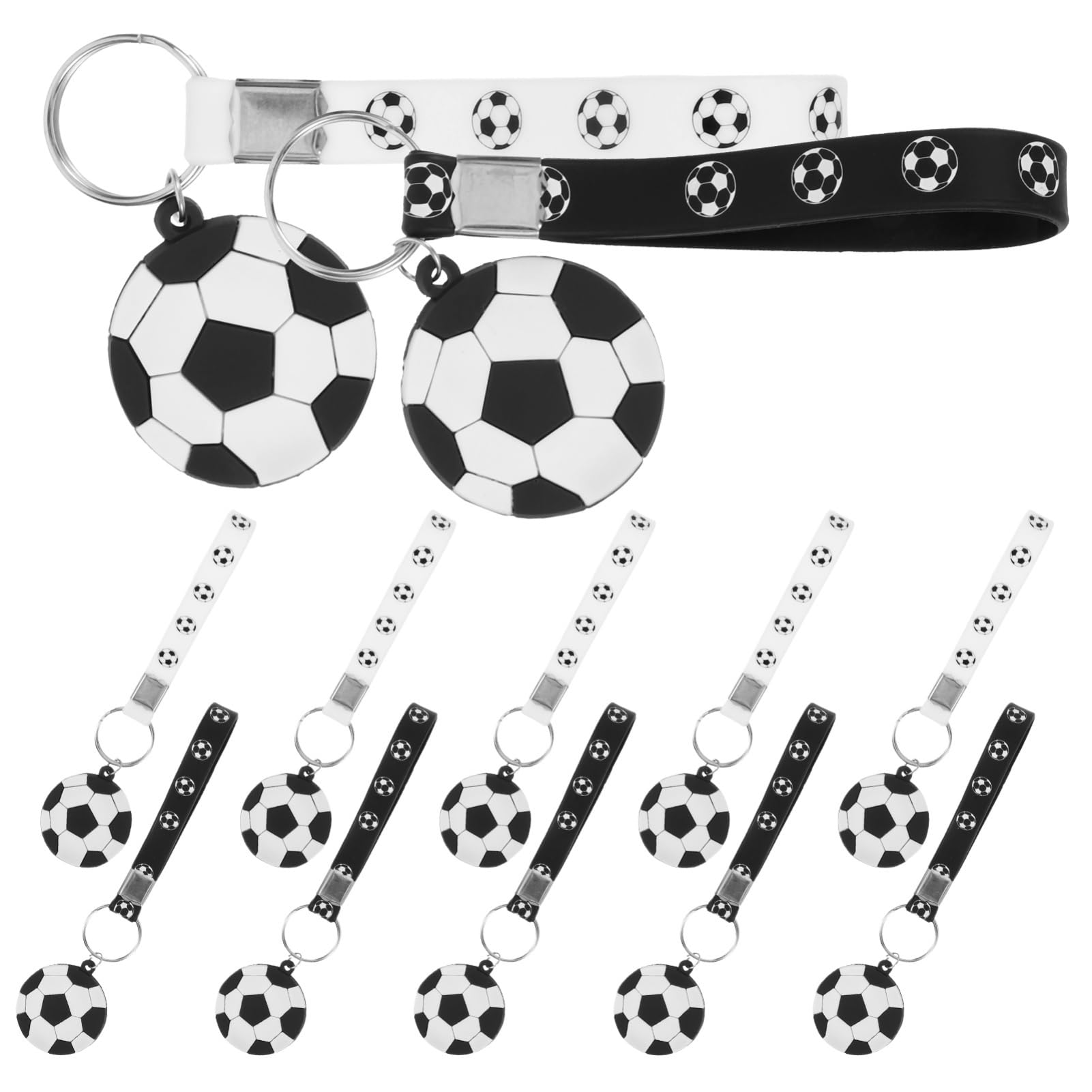 TOYANDONA Fußball Schlüsselanhänger Fußball Partygeschenke Jungen Sportball Schlüsselring Funky Soccer Schlüsselring Mädchen Echter Cartoon Geburtstag Blauer Fußball