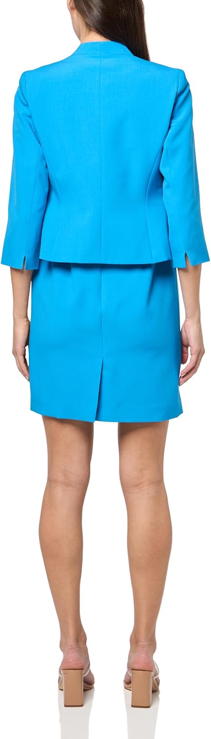 Le Suit Women's Petite Blazer & Sheath Dress, 2pc Set