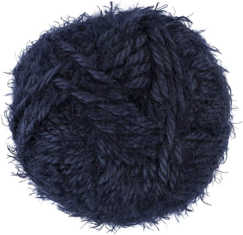 RED HEART Hygge Yarn, 5oz, Indigo 5 Fl Oz (Pack of 3)