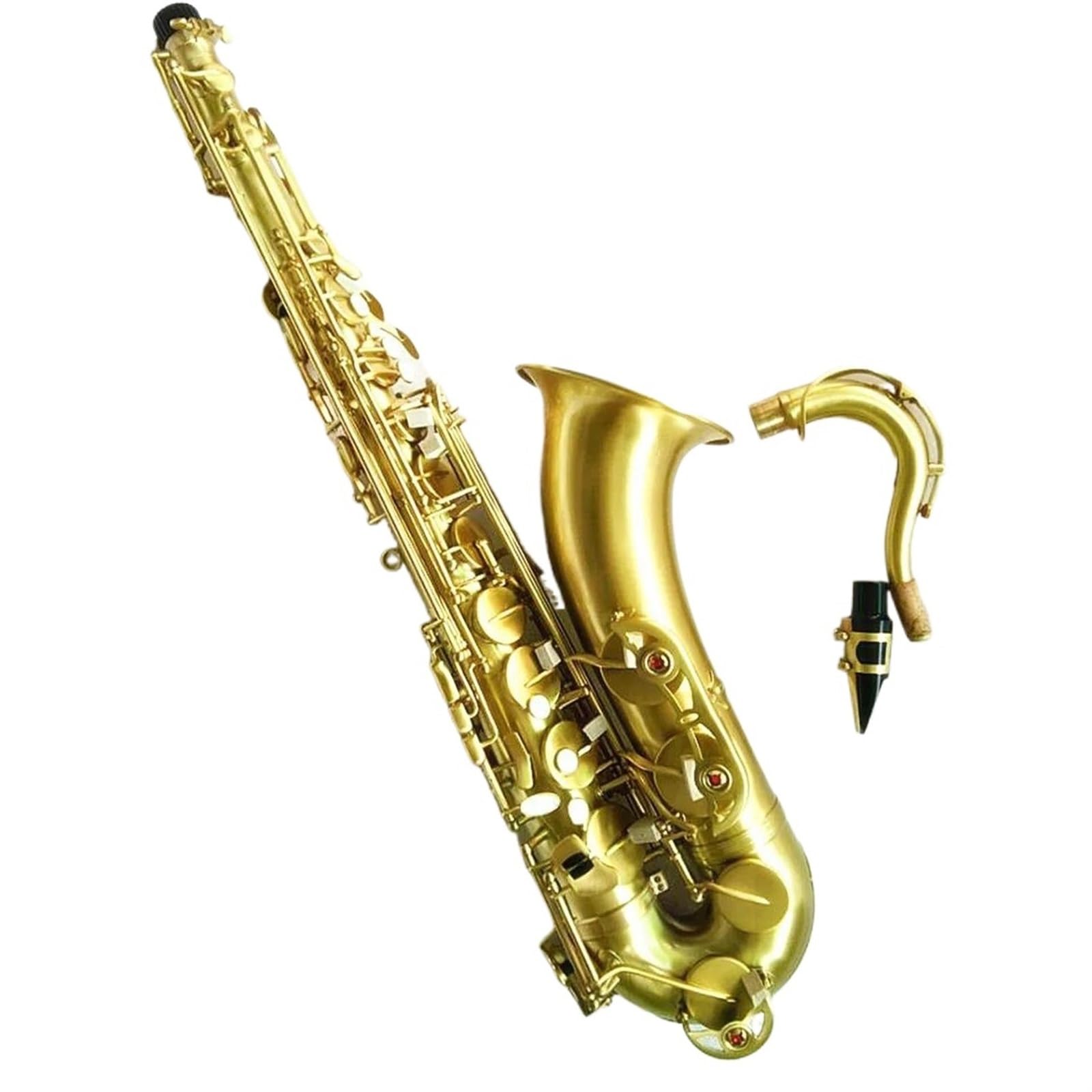 Saksofon Zabytkowy Saksofon Tenorowy Z Ustnikiem Z Futerałem Bronze Sax Bb Musical Instruments Professional