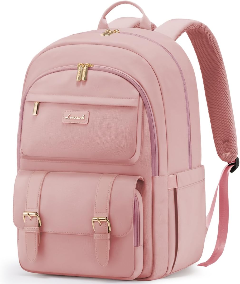 LOVEVOOK College Backpack for Women Fit 15.6 Inch Laptop,Large Capacity Travel Work Backpack Purse for Nurse Teacher