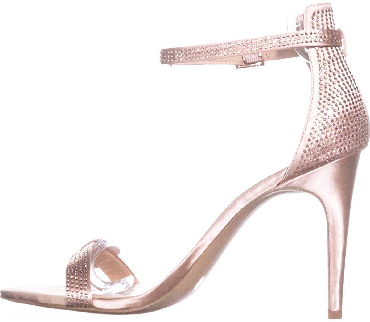 INC Womens Rayelle Satin Heart Dress Sandals