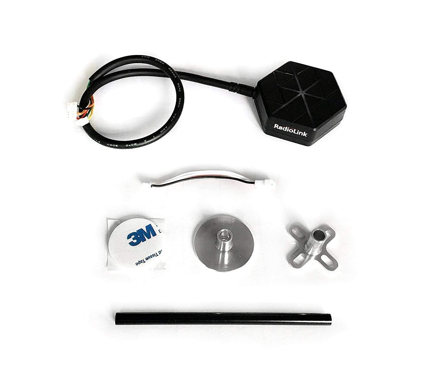 Radiolink M10N GPS SE100 Modul Hohe Positionsgenauigkeit Funktioniert mit GLONASS/BeiDou für APM Pixhawk Flight Controller DIY FPV-Drohne, Quad und mehr
