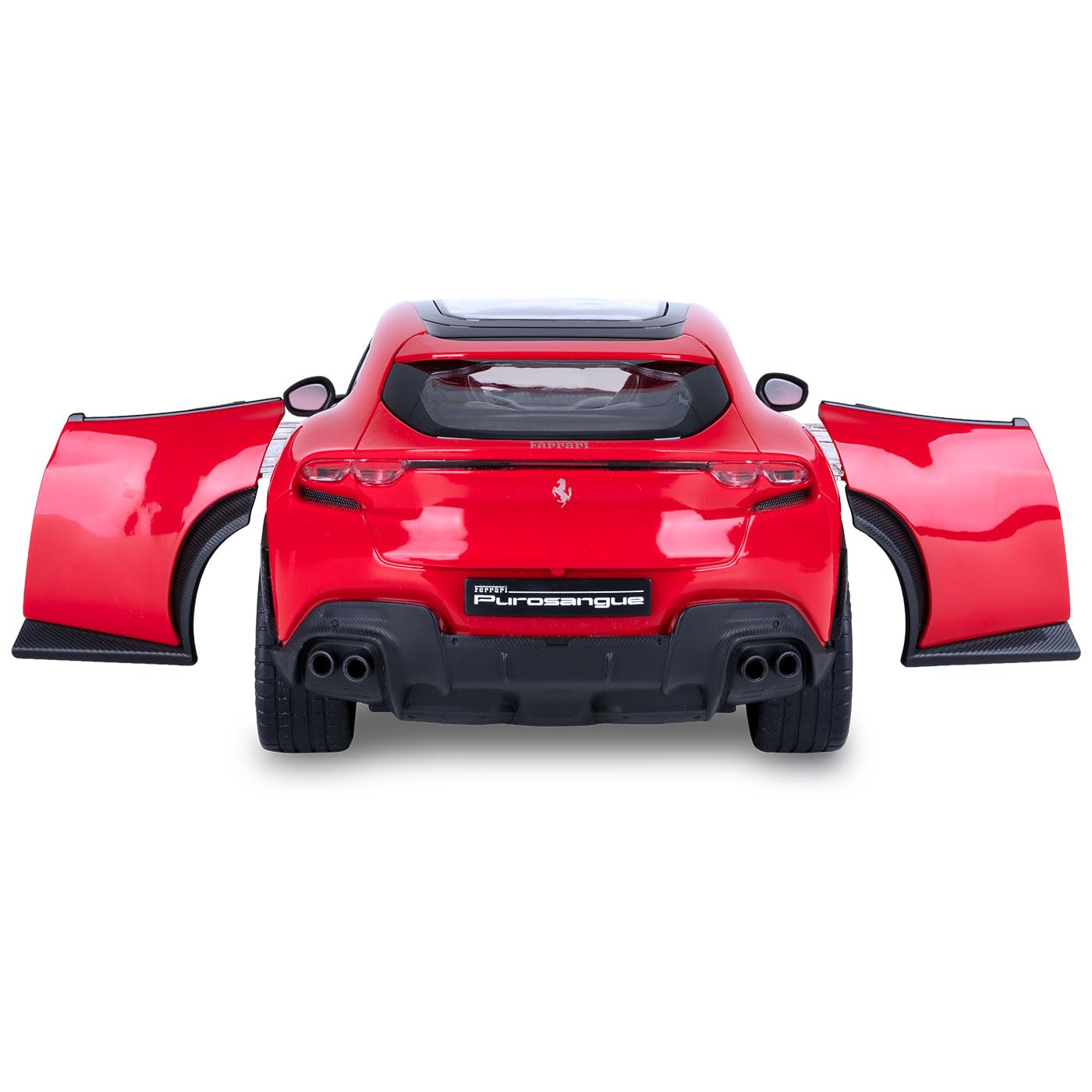 JAMARA 402256 Ferrari Purosangue 1:14 2,4 GHz drzwi ręczne, zdalne sterowanie samochodem, samochód dla dzieci, zabawka z pilotem zdalnego sterowania, model samochodu, prezent dla dzieci, światło LED