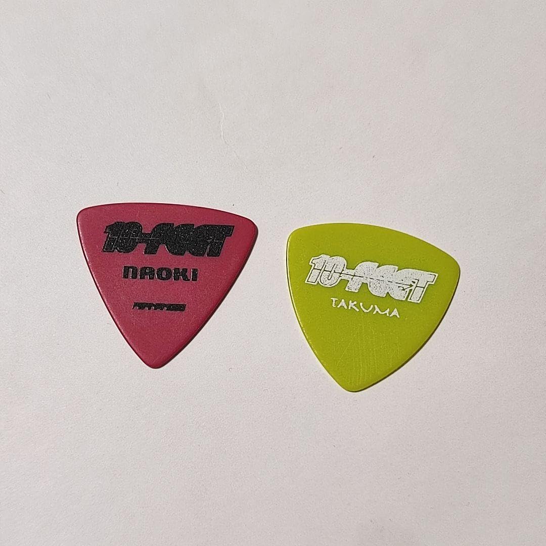 Amazon.co.jp: 10-feet ギター ピック セット TAKUMA NAOKI : 楽器