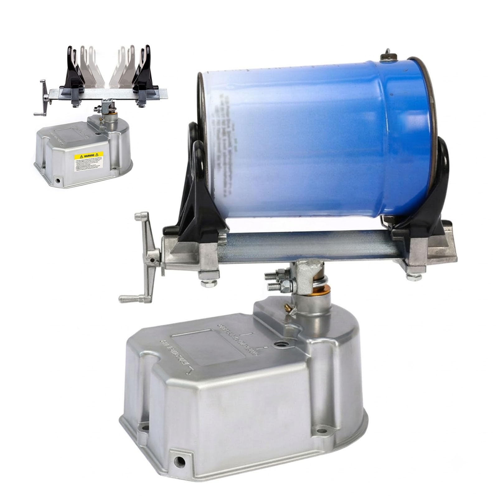 Agitateur pneumatique pour peinture 1-5L avec fixation réglable