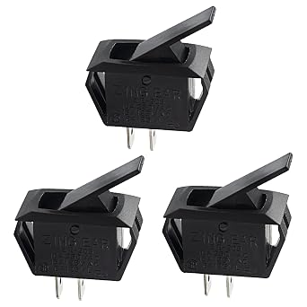 3-Pack Furnace Interlock Door Switches for Goodman 0130M00243 250VAC W/QC | Replacement for Amana B1370818 Furnace ,Durable Plastic & Metal,Fixes Furnace Not Starting or Not Heating